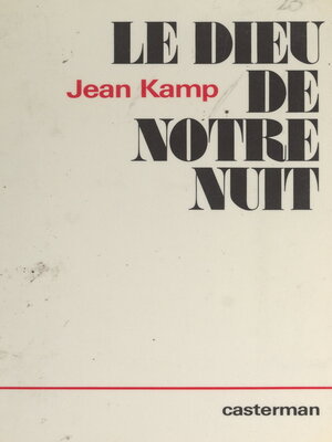 cover image of Le Dieu de notre nuit
